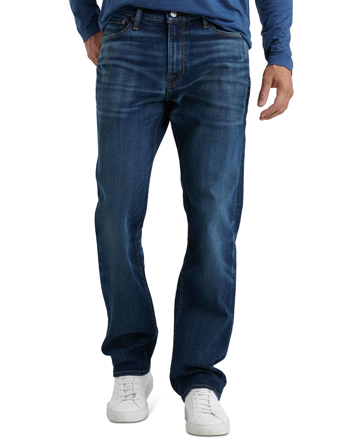 Lucky Brand 410 Athletic Fit Slim Leg Coolmaxtemperature-regulating Jeans Cottontail