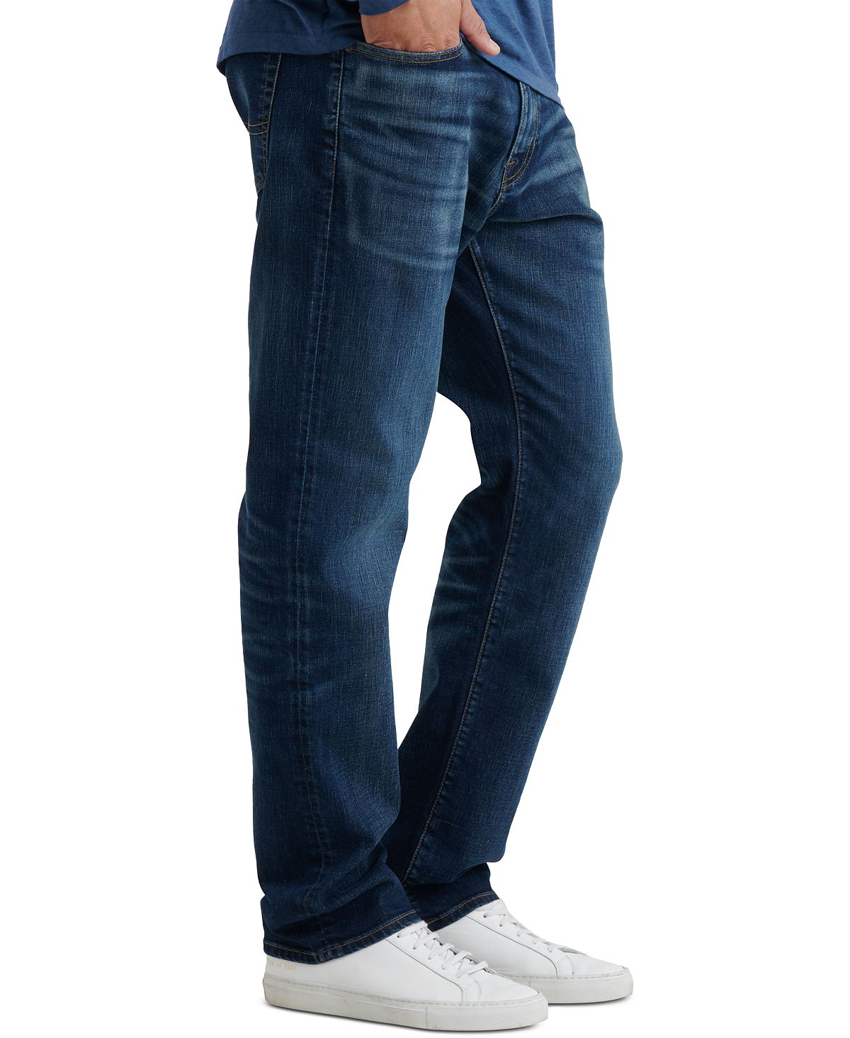 Lucky Brand 410 Athletic Fit Slim Leg Coolmaxtemperature-regulating Jeans Cottontail