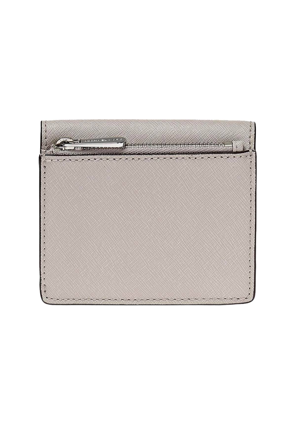 MICHAEL Michael Kors Cement Jet Set Carryall Saffiano Leather Wallet