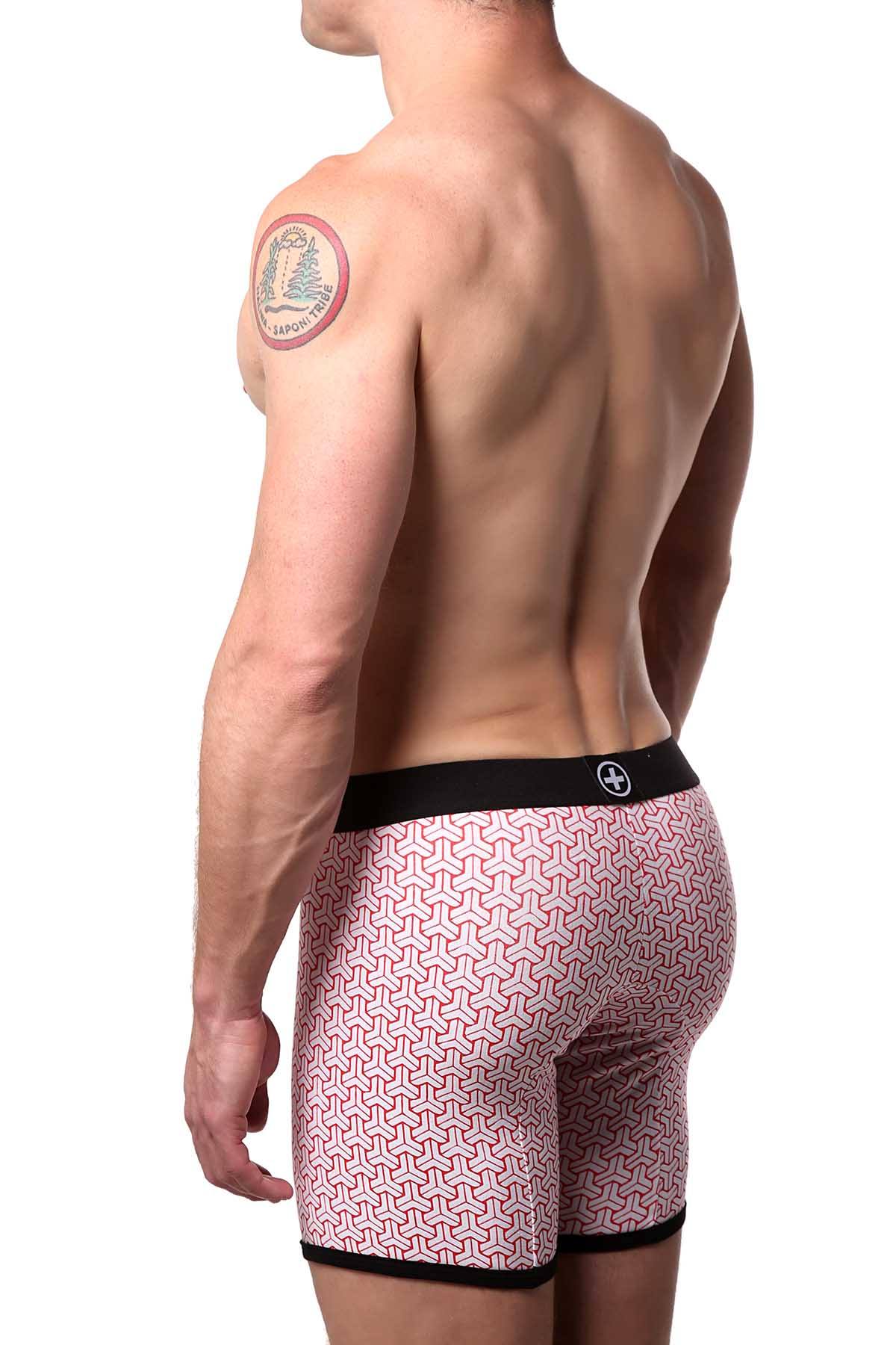 Male Basics Red Byblos Boxer Brief