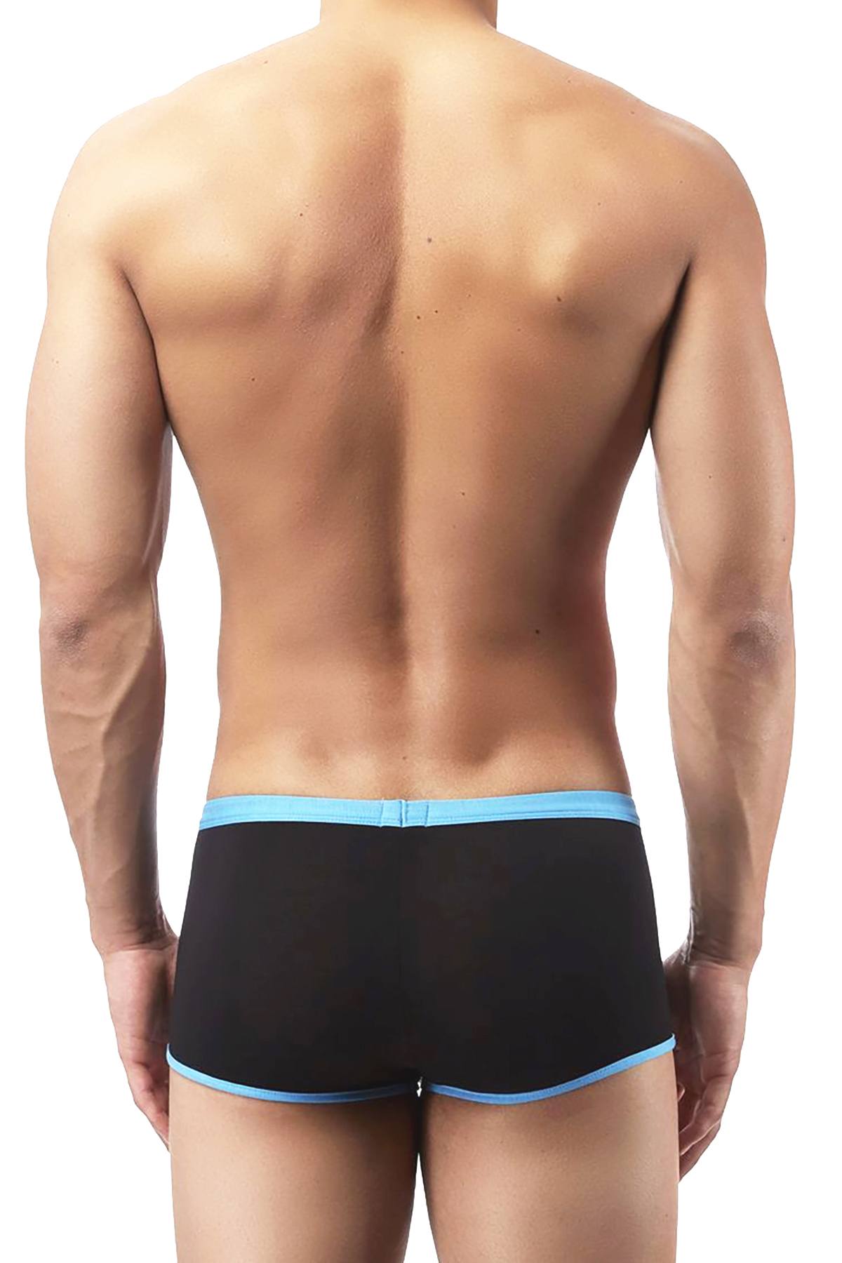 Male Power Black Cutting-Edge Cut-Out Trunk