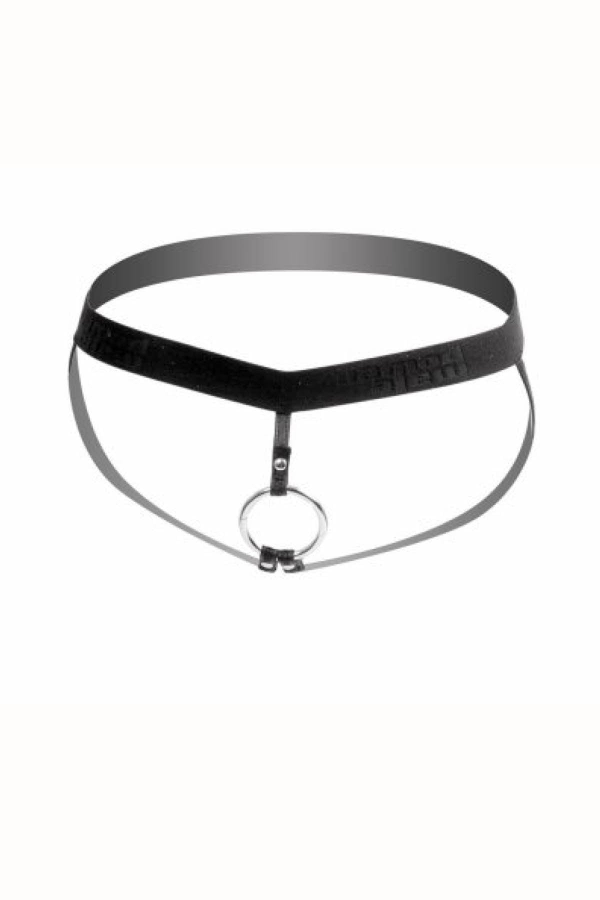 Male Power Black Ring Jock