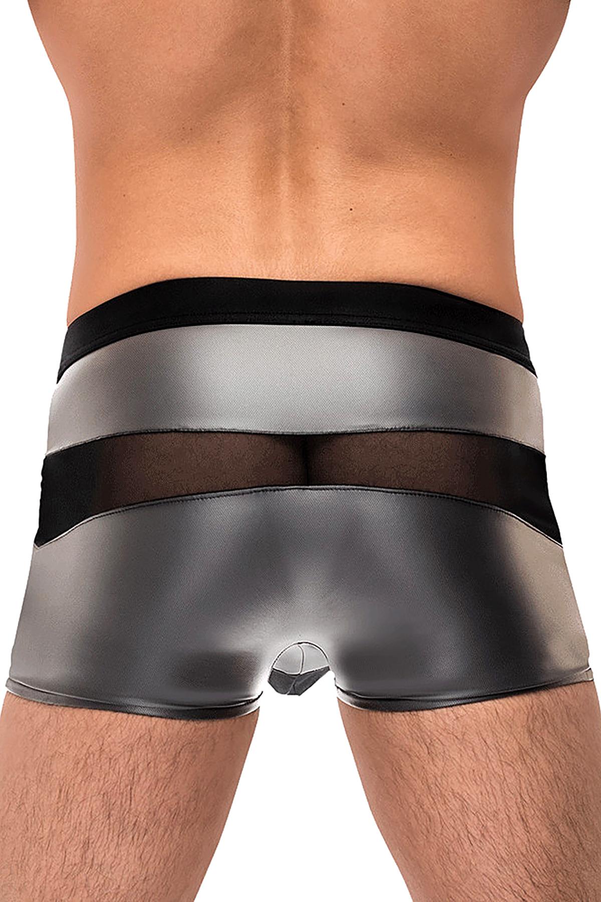 Male Power Grey Iron-Clad Boxer Brief