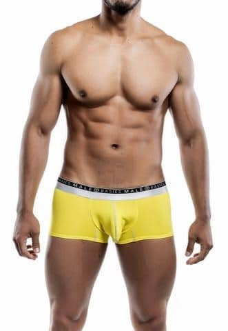 Male basics Yellow Ergonomic Pouch Trunk