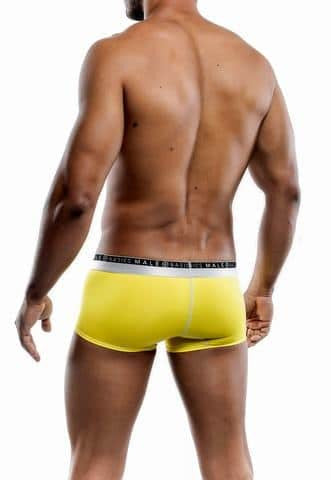 Male basics Yellow Ergonomic Pouch Trunk