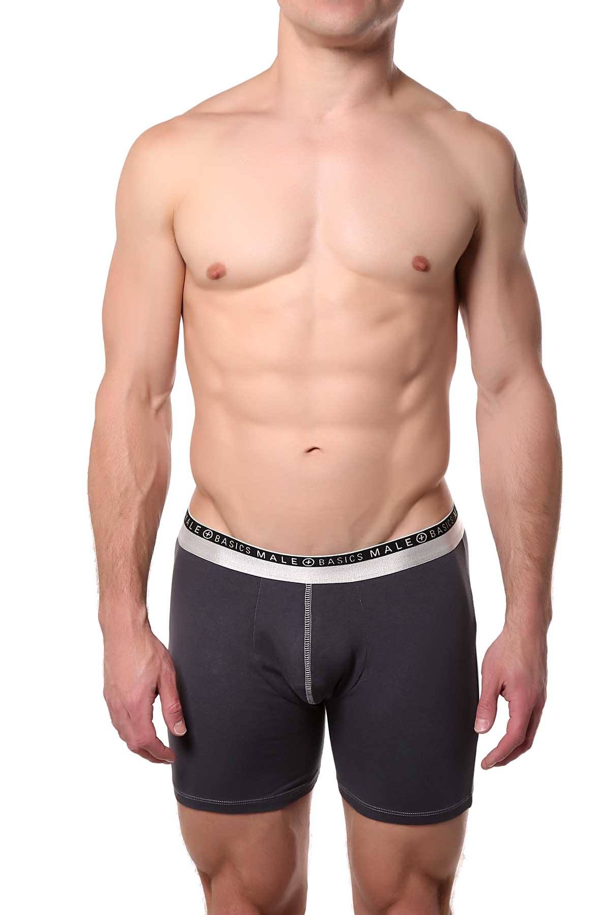 MaleBasics Dark Grey Everyday Boxer Brief