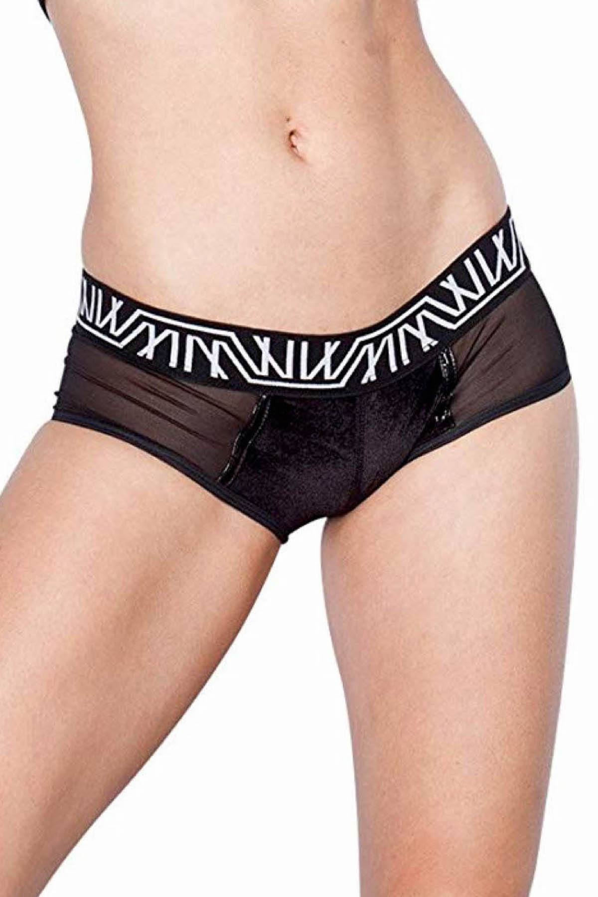 Marco Marco Black Velvet Brief