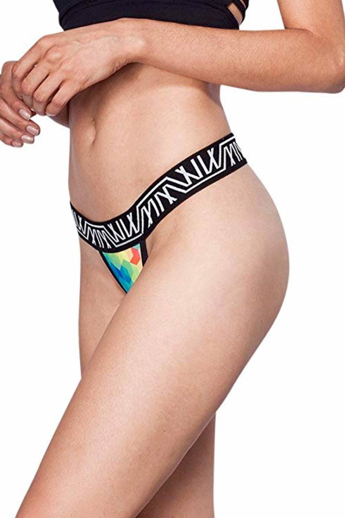 Marco Marco Turquoise Rubix MM Thong
