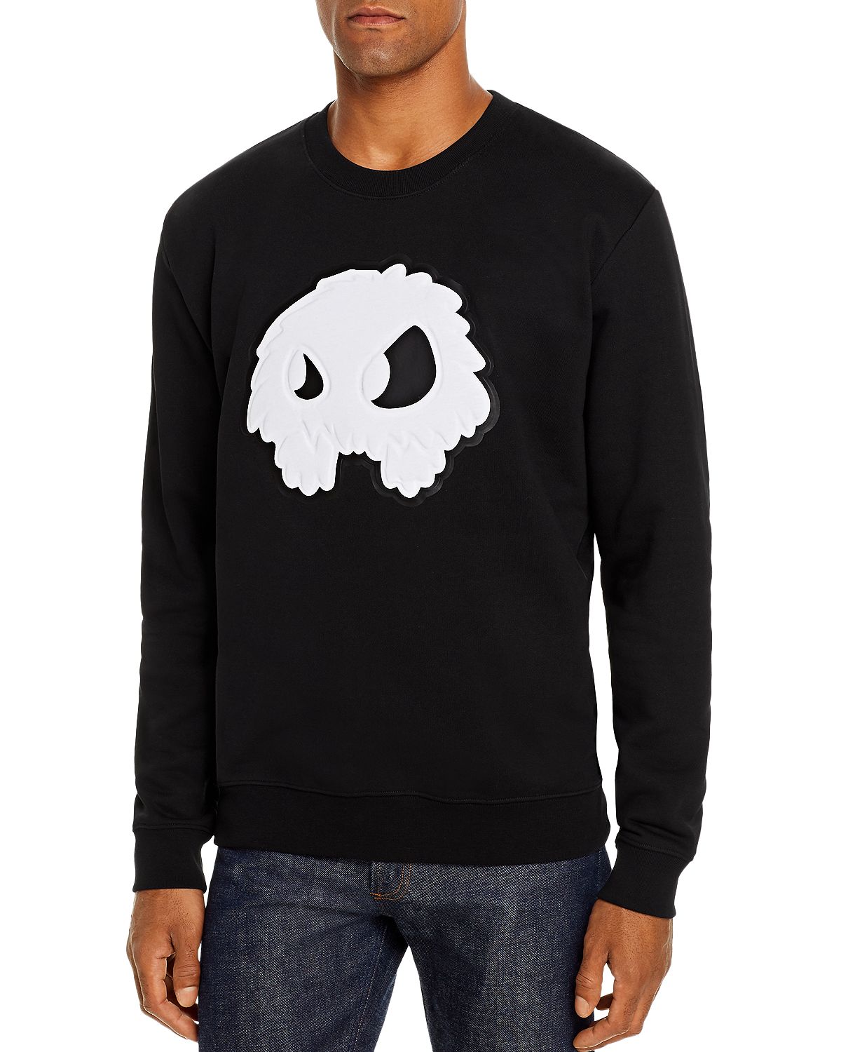 Mcq Alexander Mcqueen Chester Appliqu Sweatshirt Black