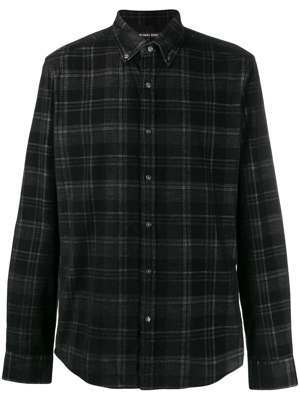 Michael Kors BLACK Long Sleeved Slim Fit Button-Down Shirt