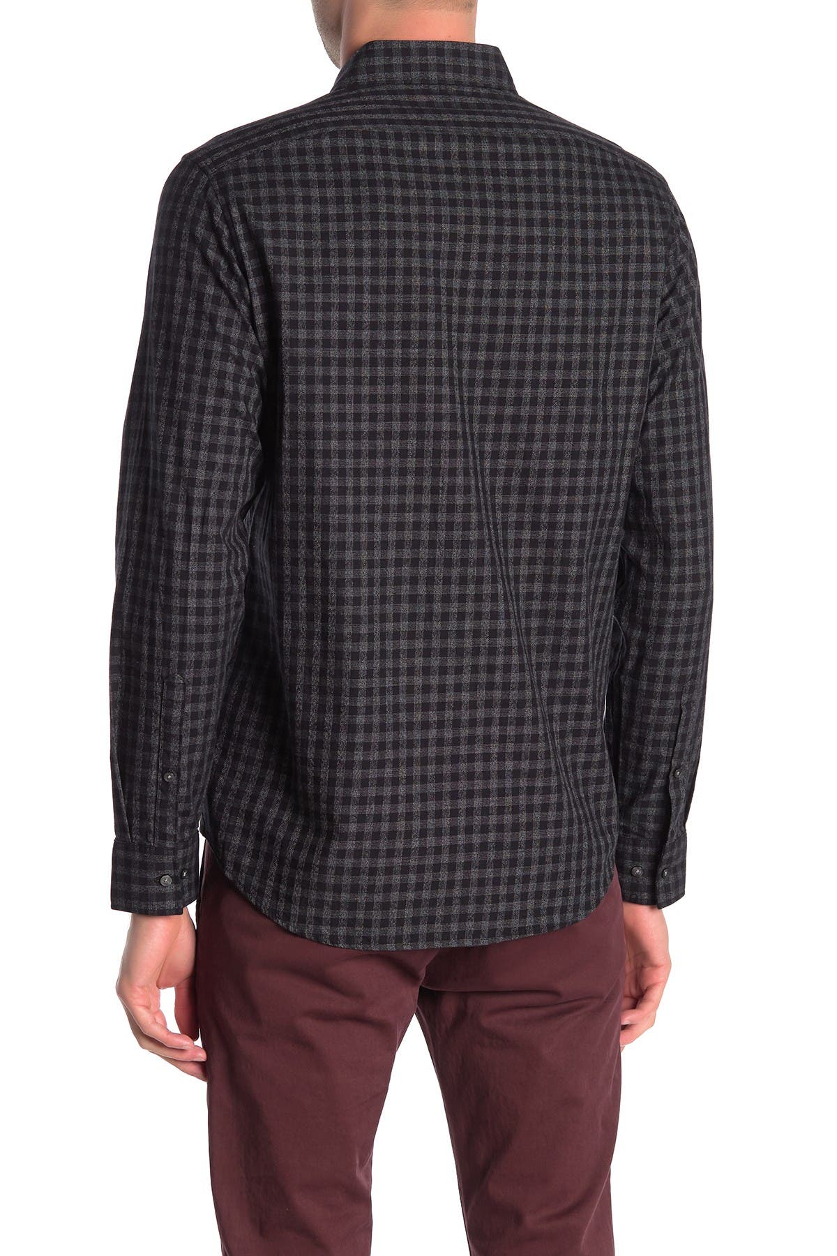 Michael Kors Fulton Check Print Slim Fit Shirt