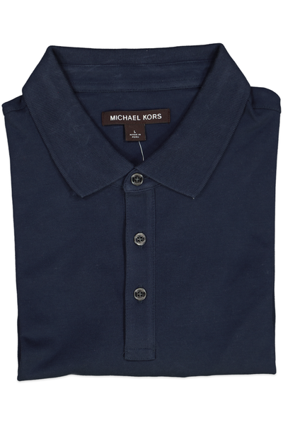 Michael Kors Men's Pima Cotton Polo Midnight