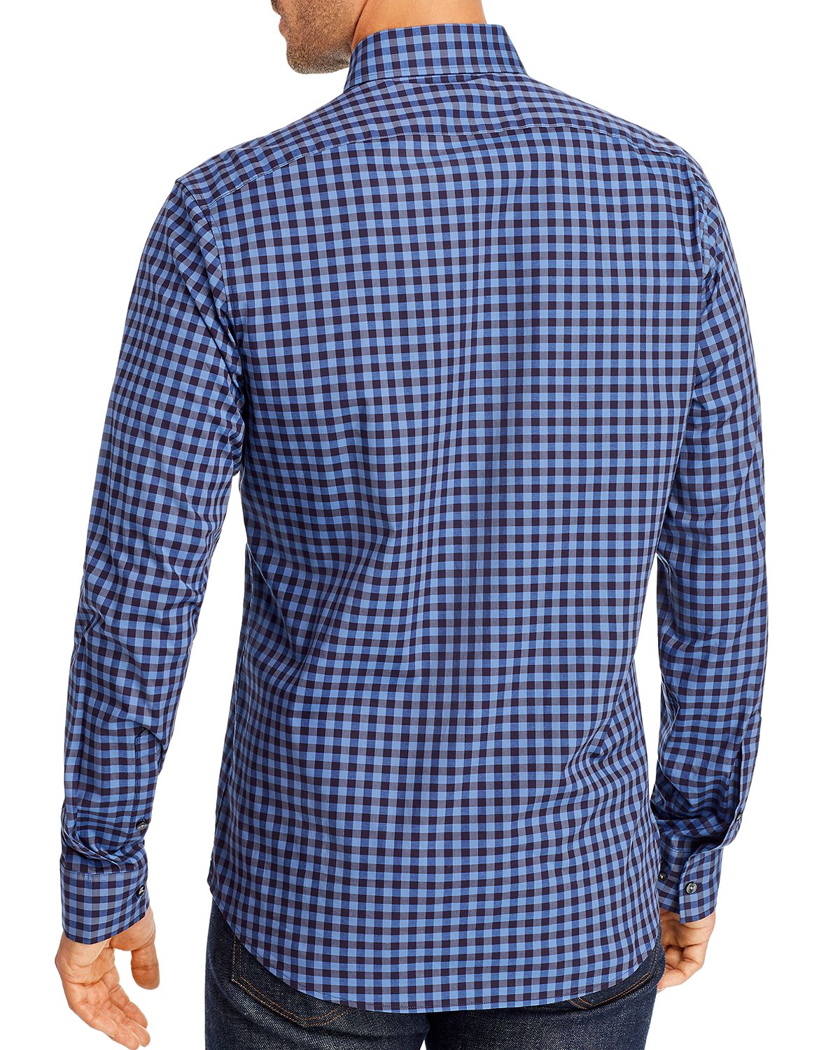 Michael Kors Preston Slim Fit Shirt Midnight
