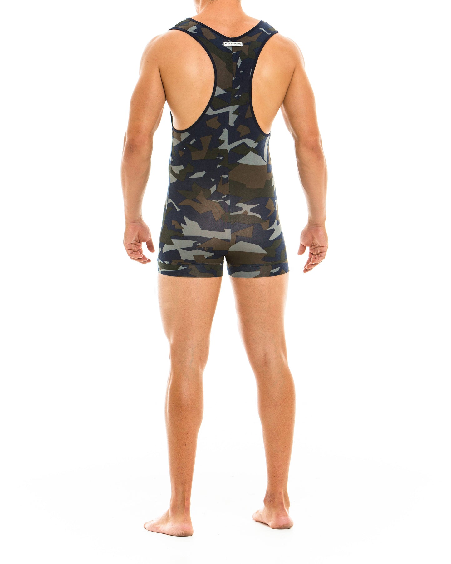 Modus Vivendi Blue Camo Desert Singlet