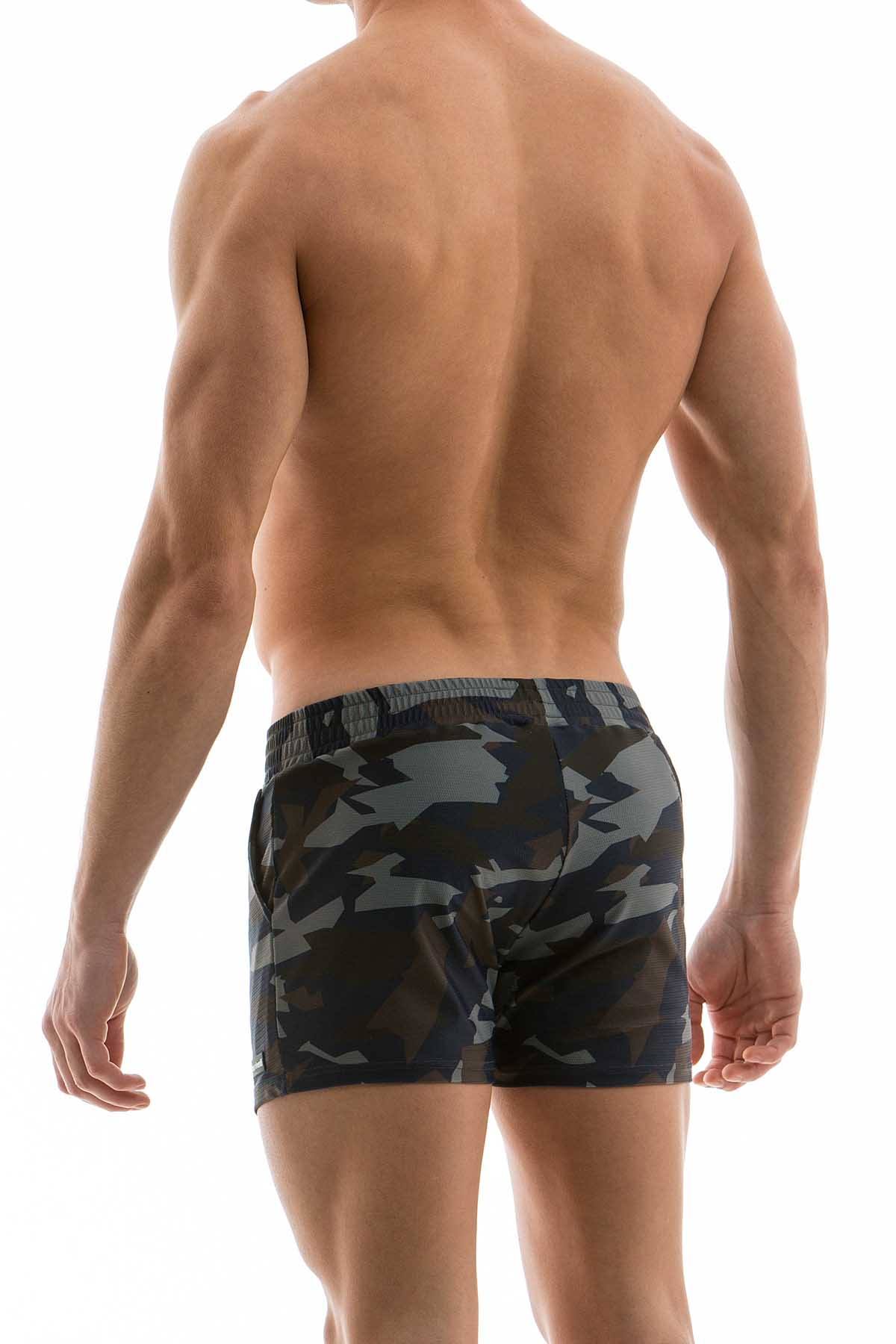 Modus Vivendi Blue-Camo Swim Short