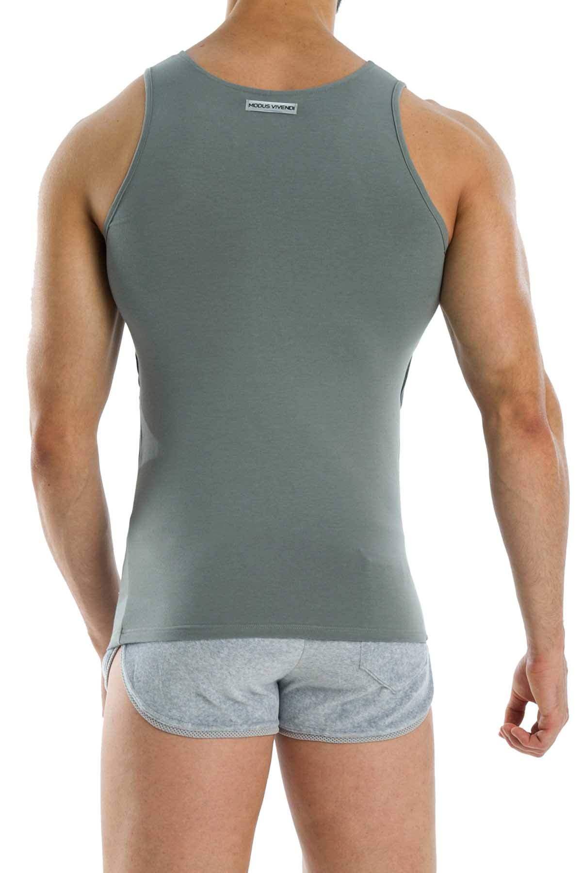 Modus Vivendi Grey Hole Tank Top