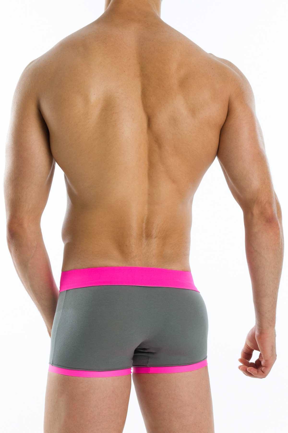 Modus Vivendi Grey Neon Boxer Brief