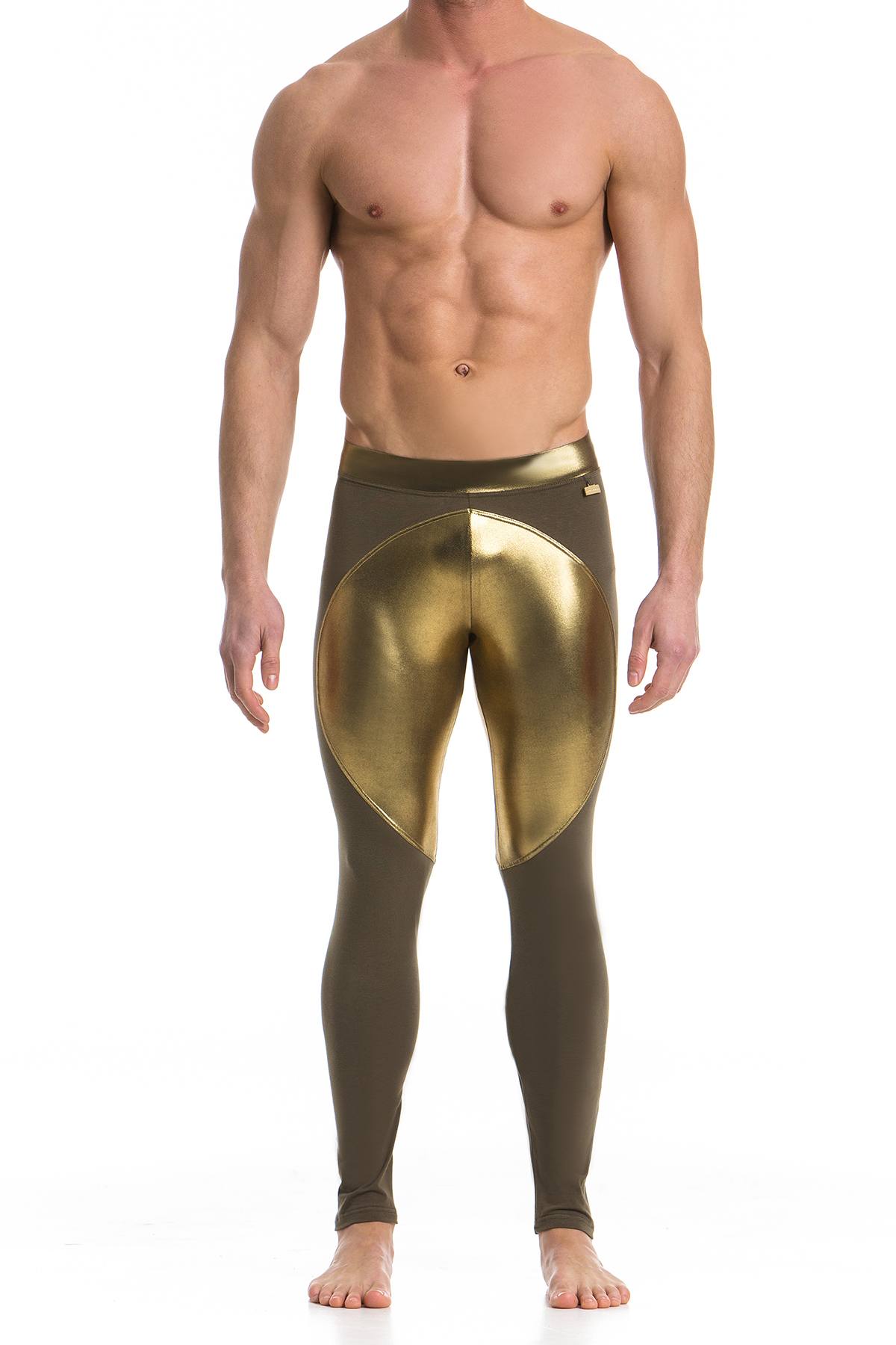 Modus Vivendi Khaki/Gold Dusk2Dawn Meggings