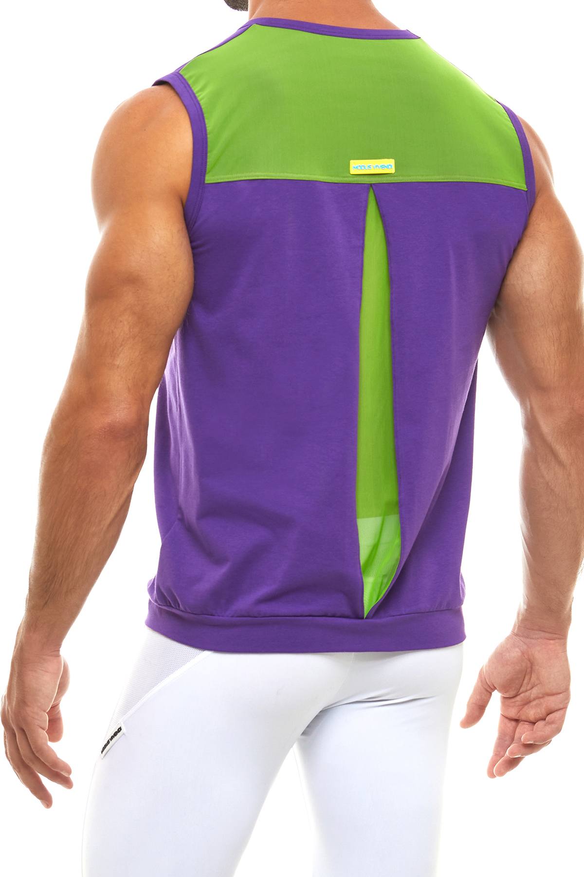 Modus Vivendi Purple Secret Pleat Sleeveless