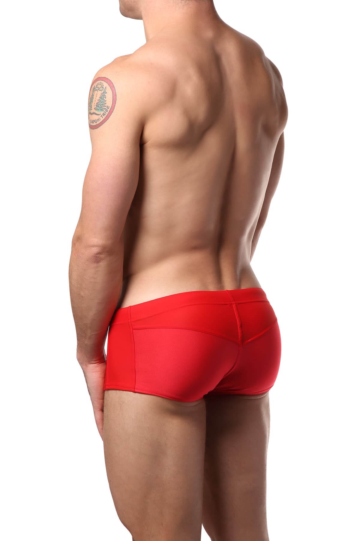 Modus Vivendi Red Contrast Swim Boxer