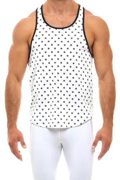 Modus Vivendi White Screw Dot Tanktop