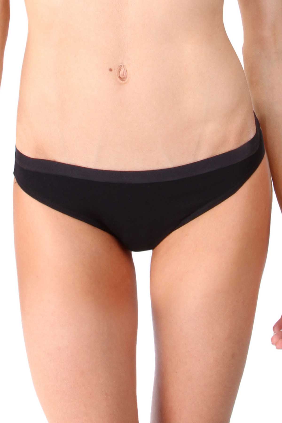 Mosmann Black Adele Bikini Brief Panty