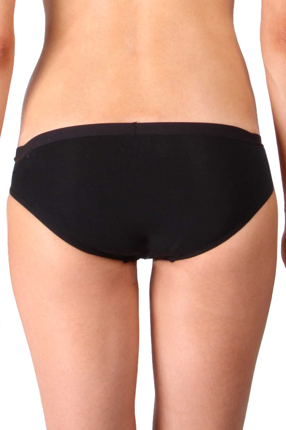 Mosmann Black Adele Bikini Brief Panty