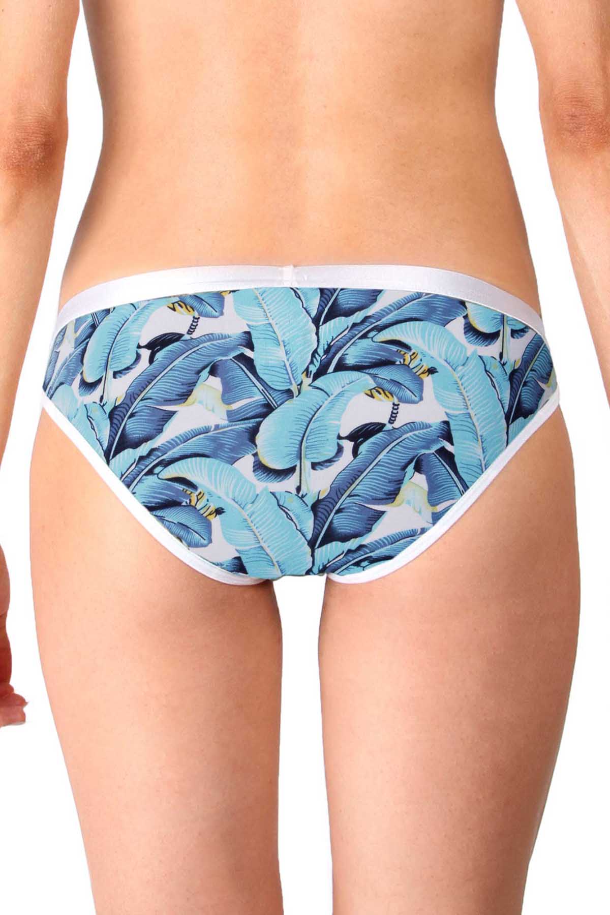 Mosmann Blue Congo Bikini Brief Panty