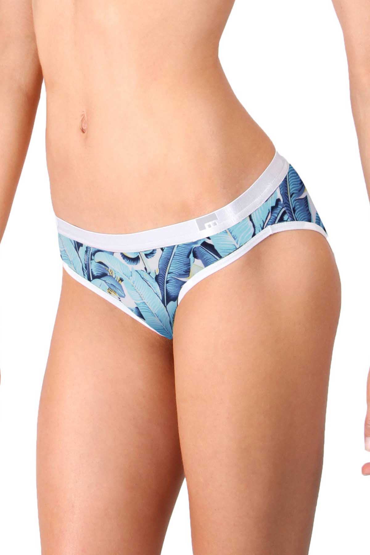 Mosmann Blue Congo Bikini Brief Panty