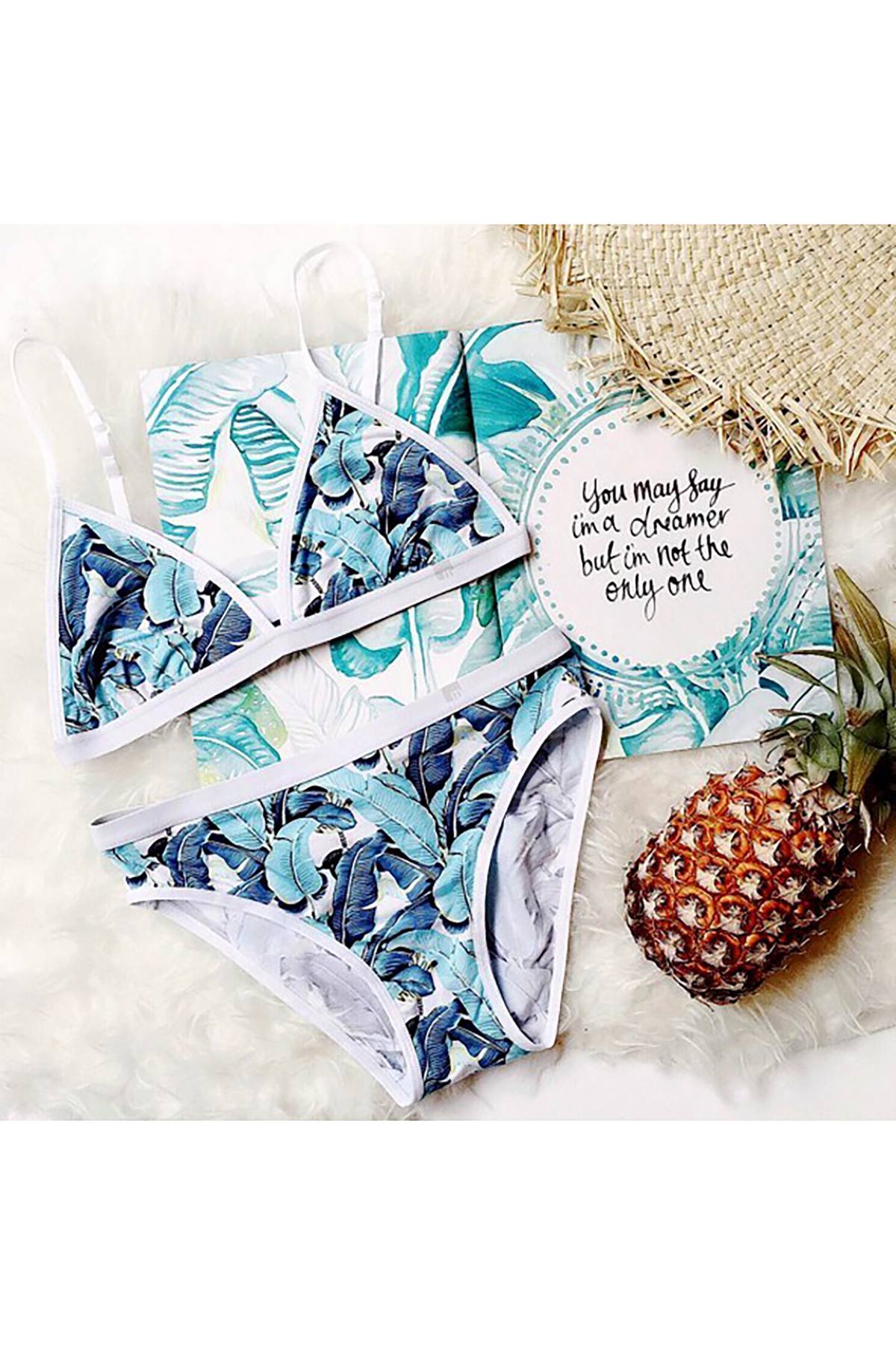 Mosmann Blue Congo Bikini Brief Panty