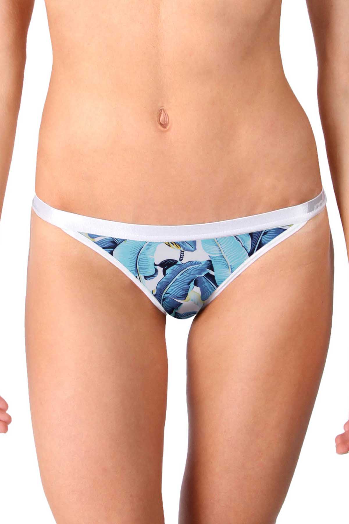 Mosmann Blue Congo String Bikini Panty