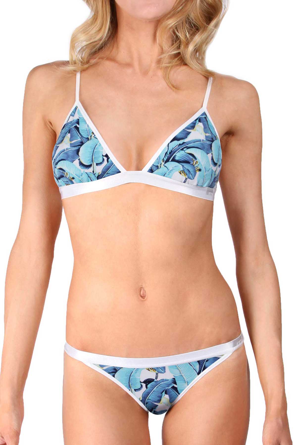 Mosmann Blue Congo String Bikini Panty