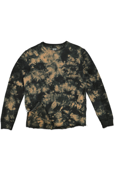 NANA JUDY MONTANA BIKER SLEEVE HOODIE BLACK