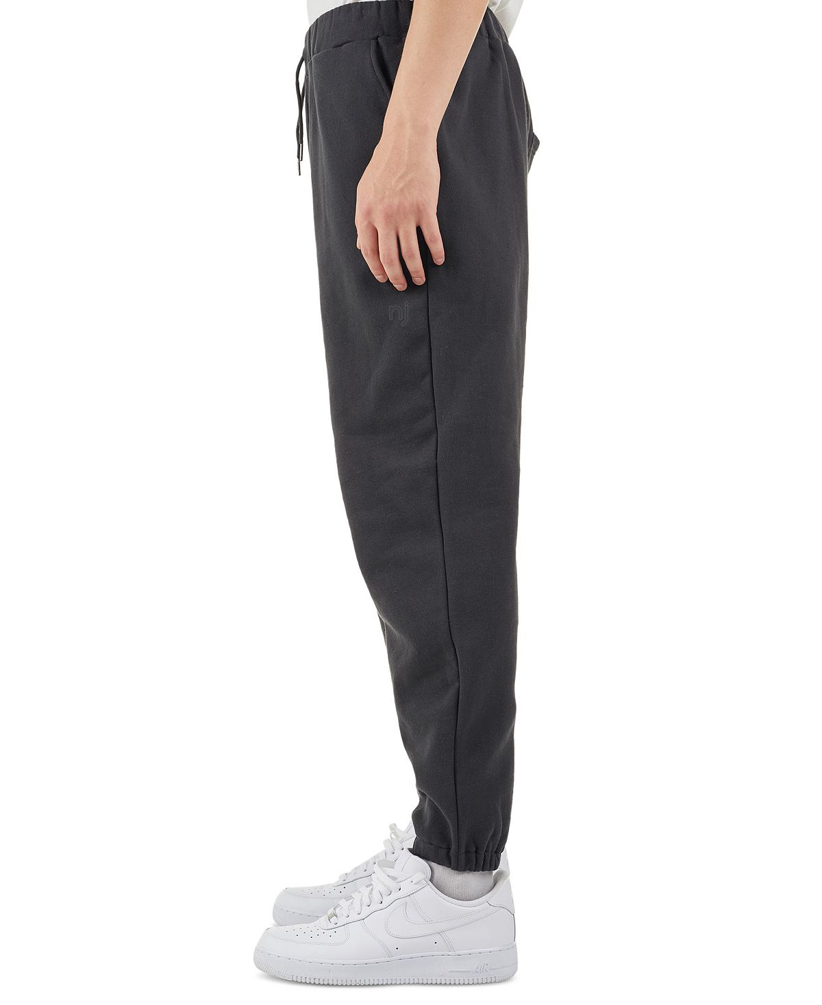 Nana Judy Authentic Regular-fit Fleece Track Pants Vintage Black