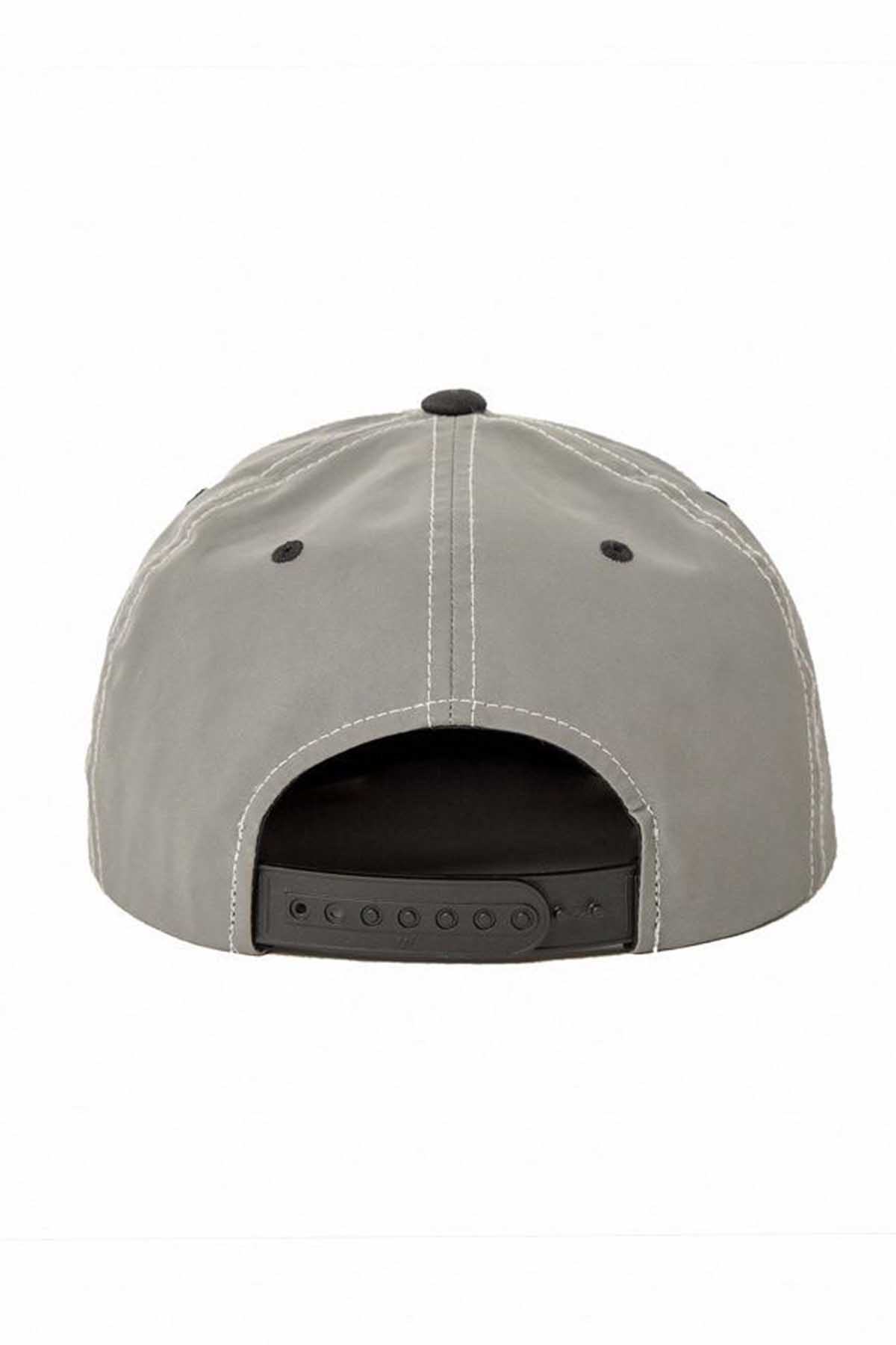 Nasty Pig Black/Grey Reflector Logo Snapback