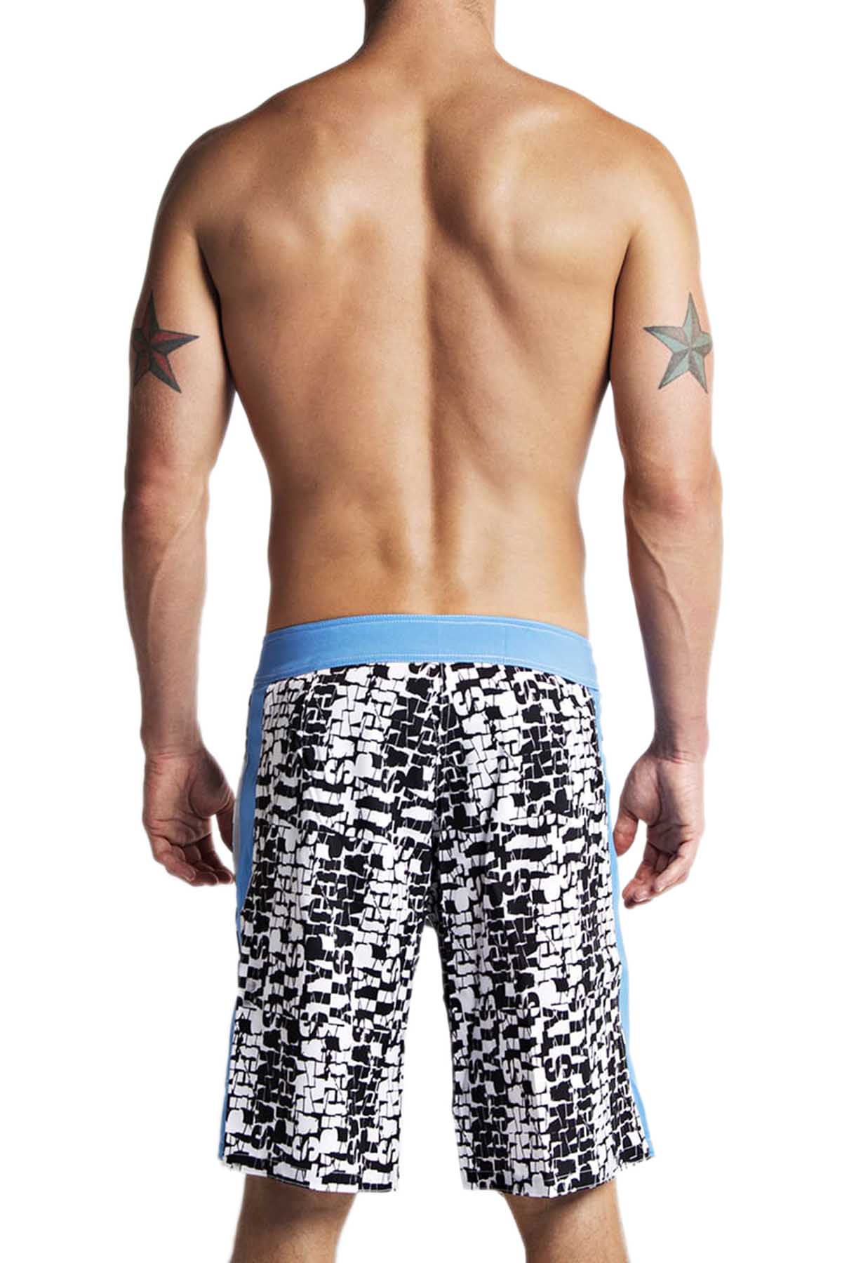 Nasty Pig Blue Smash Boardshort