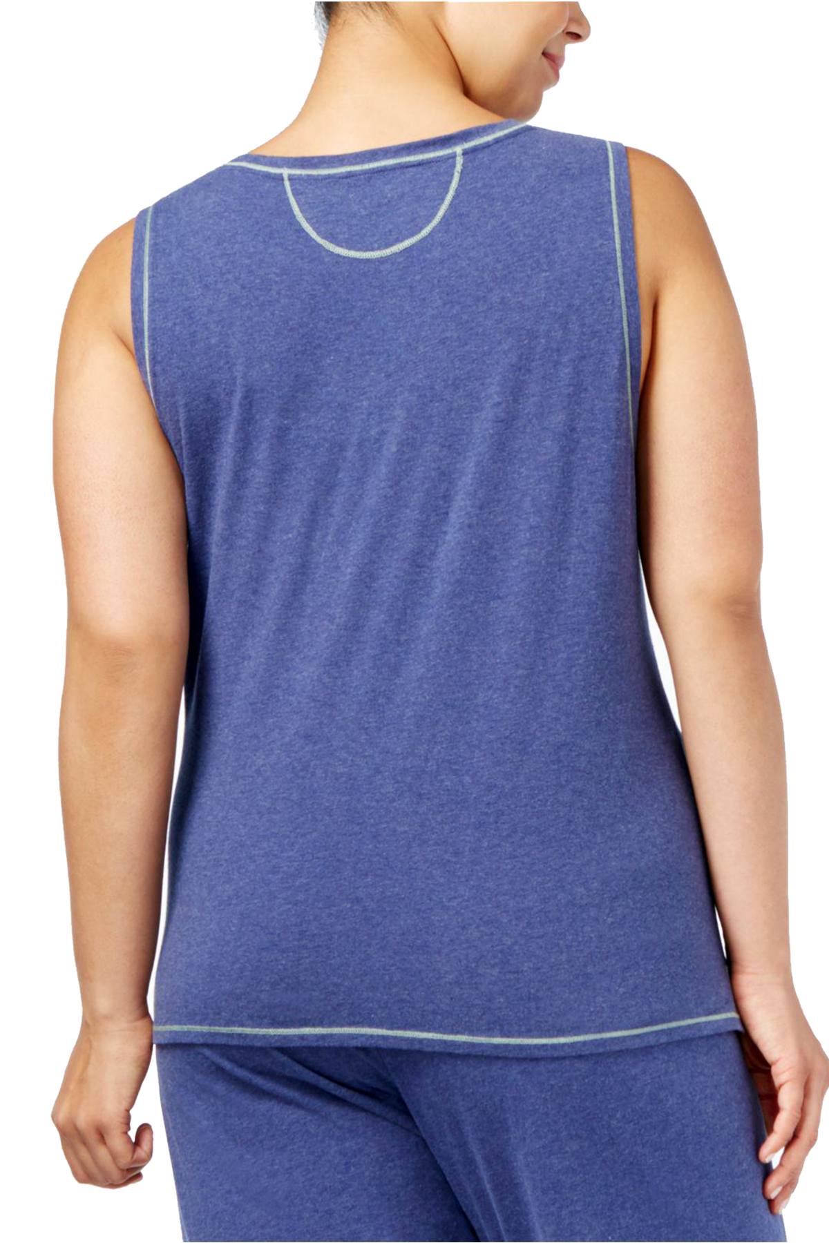 Nautica Navy-Heather Brushed-Jersey Lounge Tank