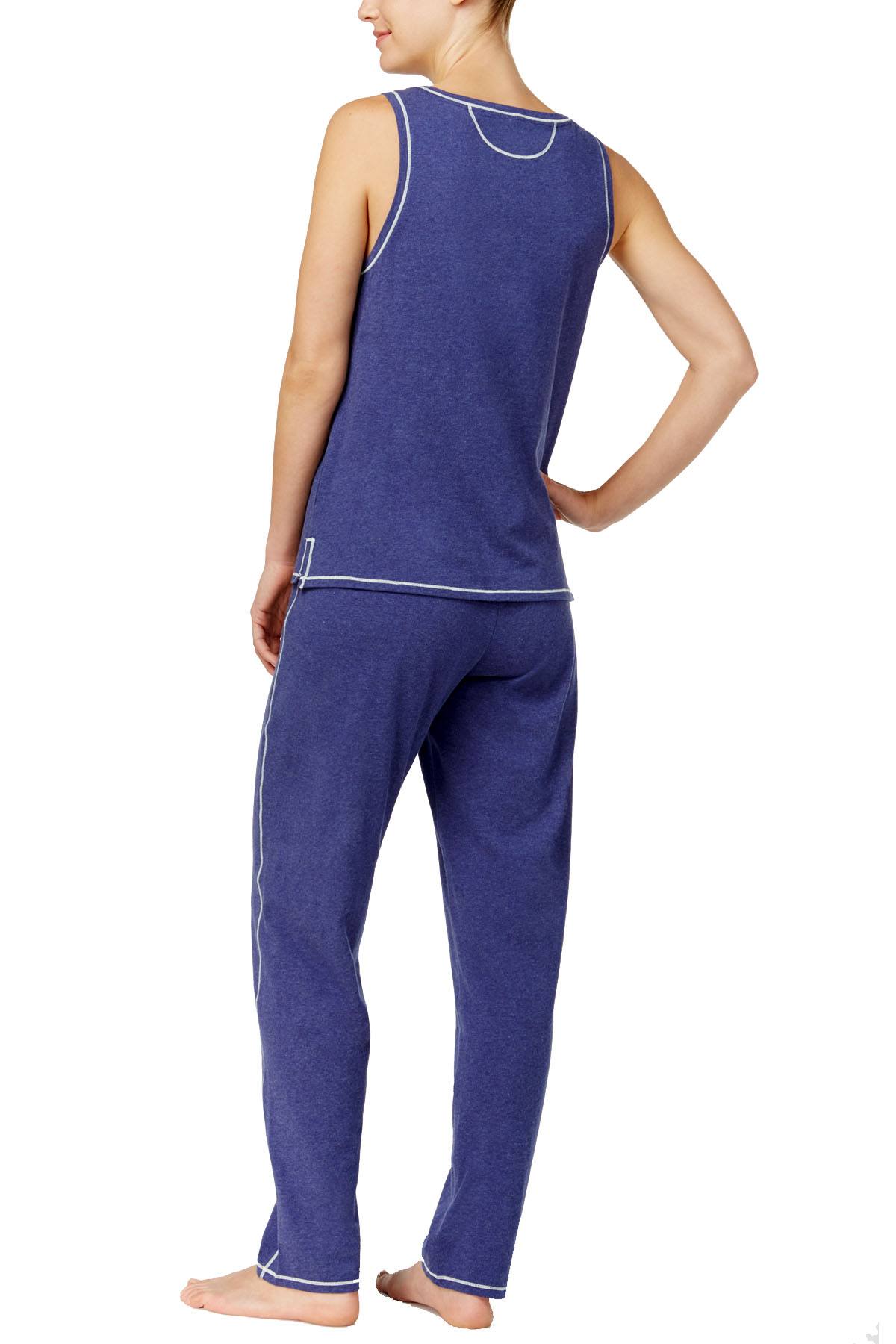 Nautica Navy-Heather Brushed-Jersey Lounge Tank