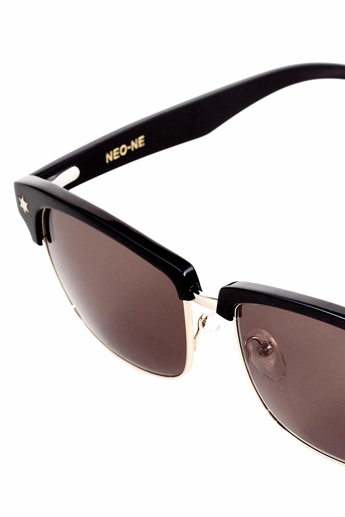 Neo-Ne Ivory Black U+2721 Sunglasses
