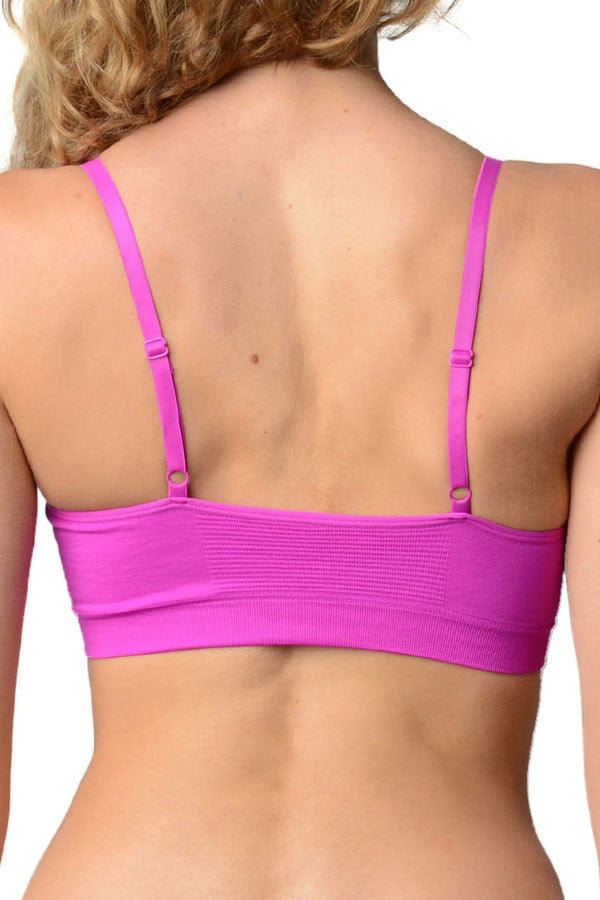 New Balance Fuchsia Athletic Bra