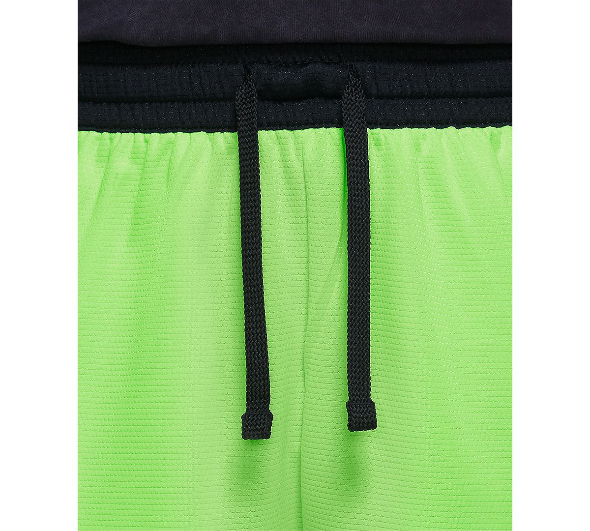 Nike Dri-fit Logo Basketball Shorts Lime/Grey/Black