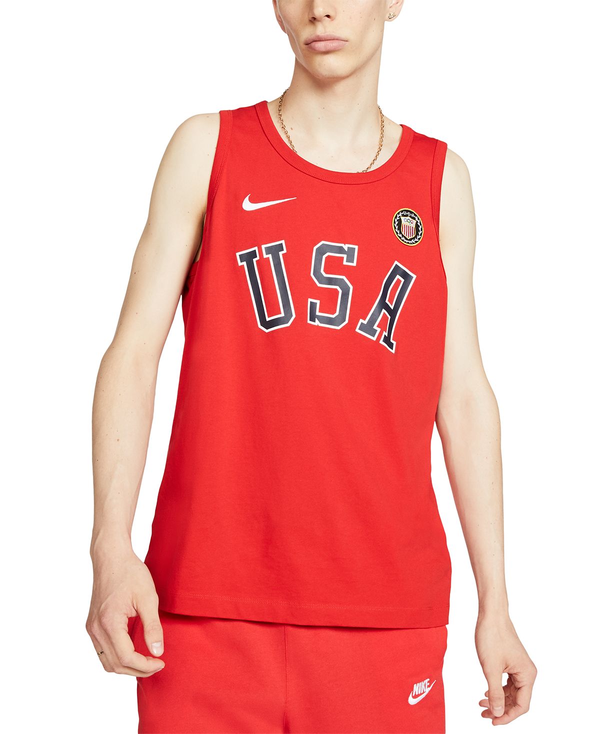 Nike Graphic Tank U Red