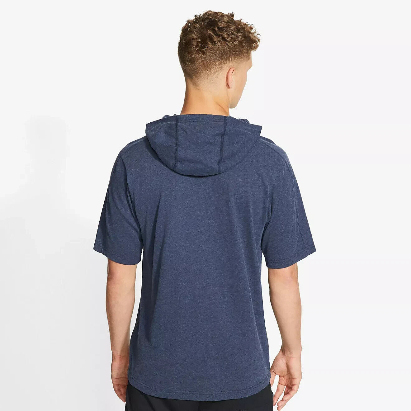 Nike Hooded Logo T-shirt Obsidian