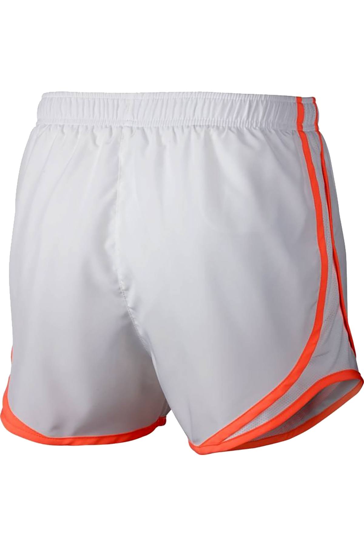 Nike White/Crimson-Pulse Dri-FIT Tempo Running Short