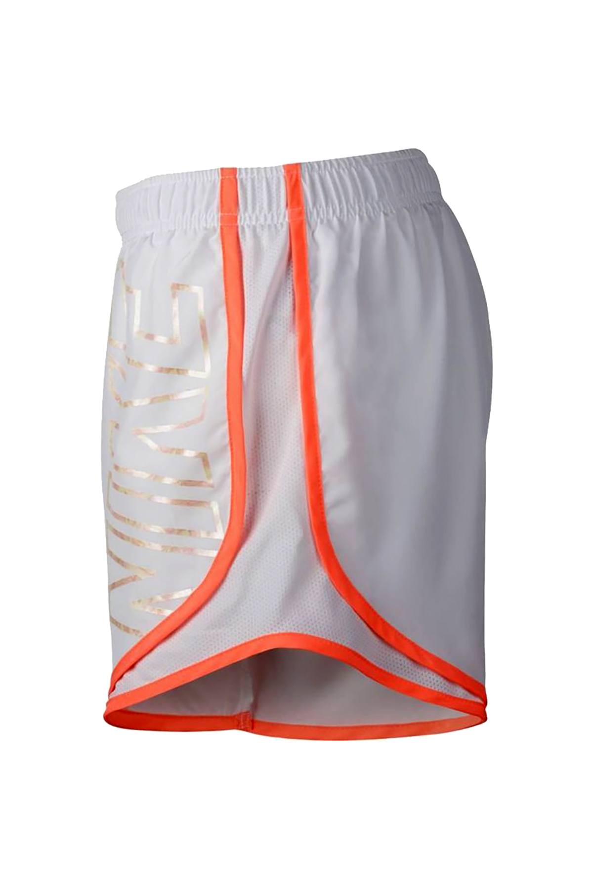 Nike White/Crimson-Pulse Dri-FIT Tempo Running Short