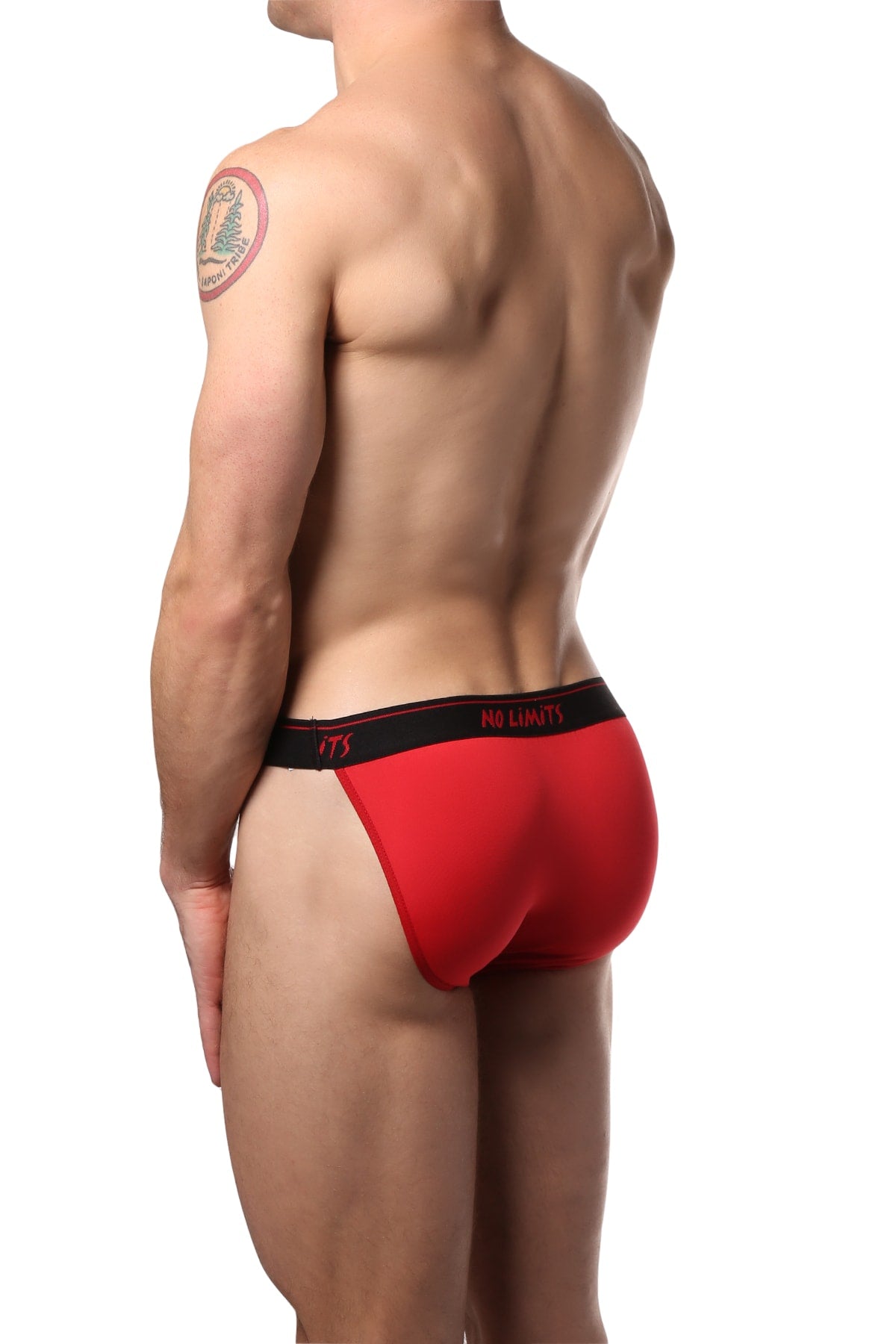 No Limits Red Mesh Bikini