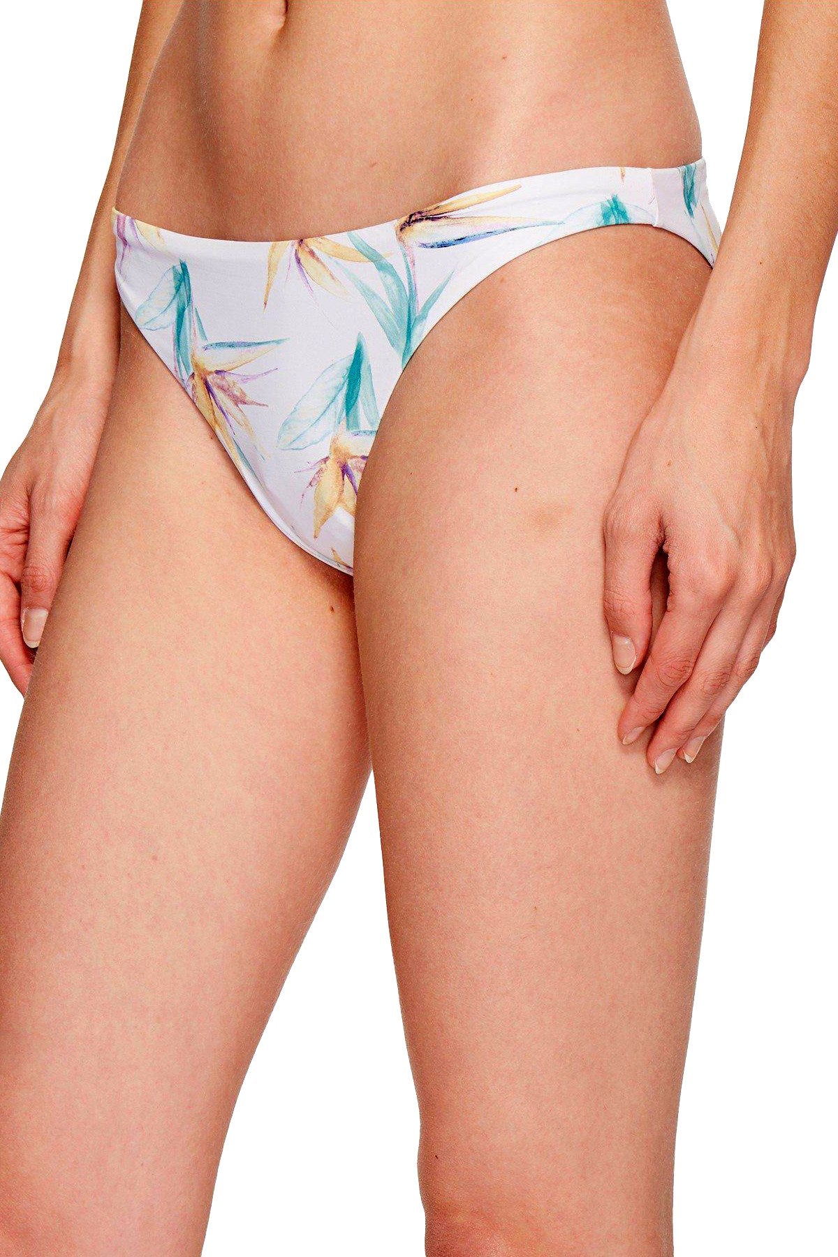 O'Neill White Floral Paradise Classic Hipster Bikini Bottom