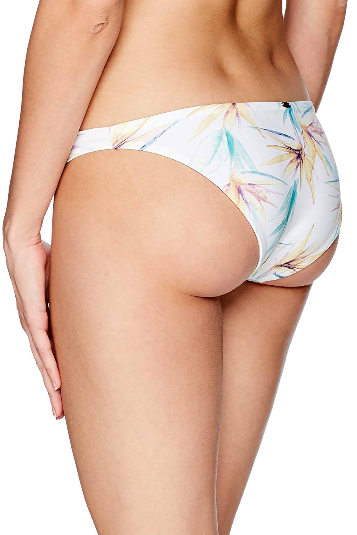 O'Neill White Floral Paradise Classic Hipster Bikini Bottom