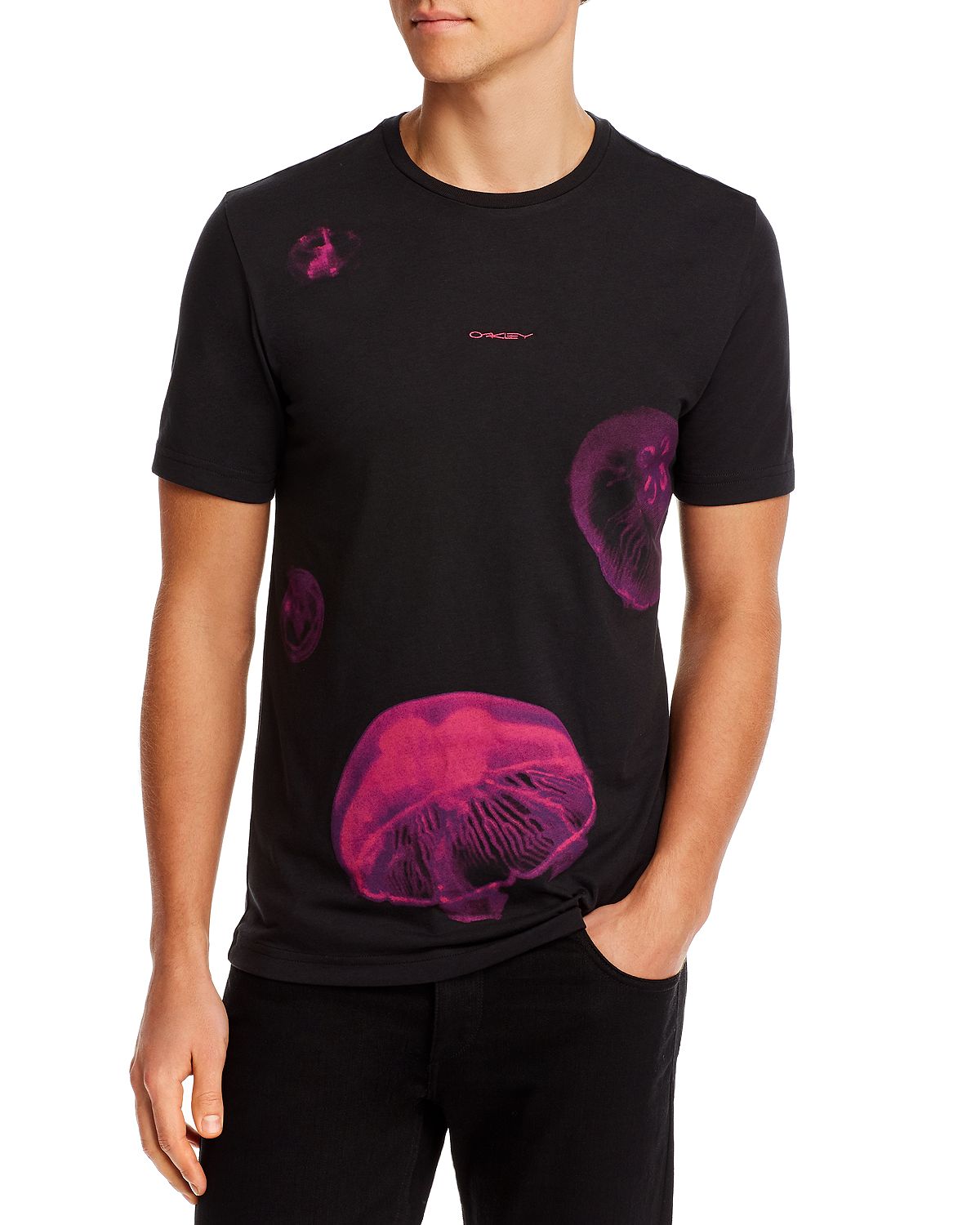 Oakley Jellyfish Graphic Tee Pink