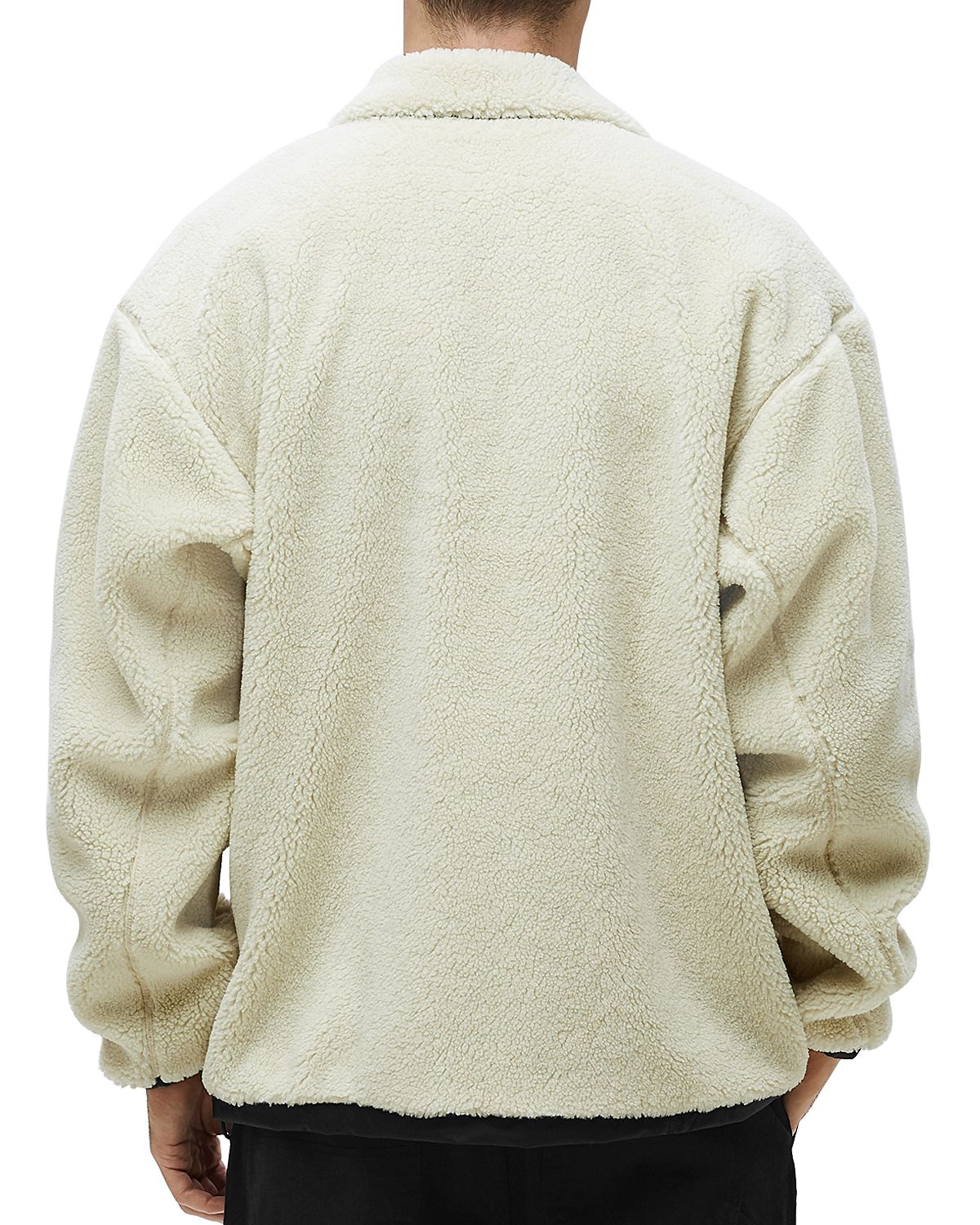 Obey Out There Regular Fit Sherpa Jacket Natural